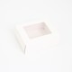 Kartona kaste ar logu 14*10*5,2cm, "white", 12gab.
