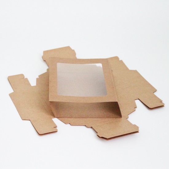 Kartona kaste ar logu 14*10*5,2cm, "white", 12gab.