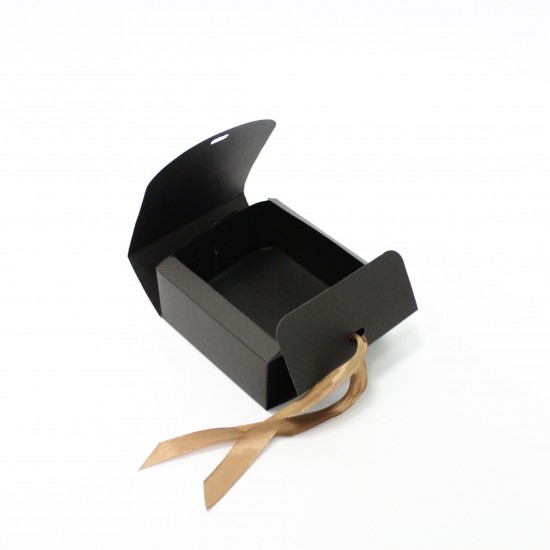 Складные подарочные коробки “Black”, 5 × 11 × 11 см, 12 шт.