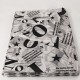 Plastmasas maisiņš ar izgrieztu rokturi, 25×27+8 cm (100 gab.)