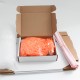 Ready to ship packing set for Online Order: boxes 20*15*5cm., 5pcs.+bubble film 1m., +courier bags 5pcs., +filler 2pack.
