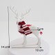 Dekors Ziemassvētku briedis, 1gab.,10cm.