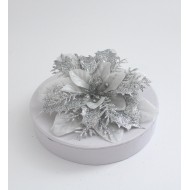 Dekors Ziemassvētku zieds 1gab.,14cm.