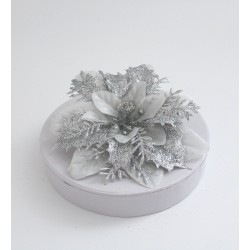Dekors Ziemassvētku zieds 1gab.,14cm.