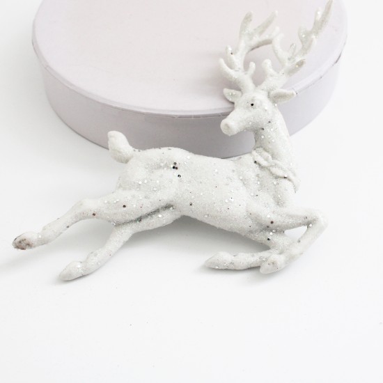 Decors Christmas reindeer, 1pcs., 11cm.