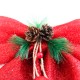 Christmas Tree Ribbon Bow 1 pcs, 23cm.,red