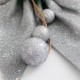 Dekors Ziemasvētku rotājumi bante 1gab.,23cm.,''silver"
