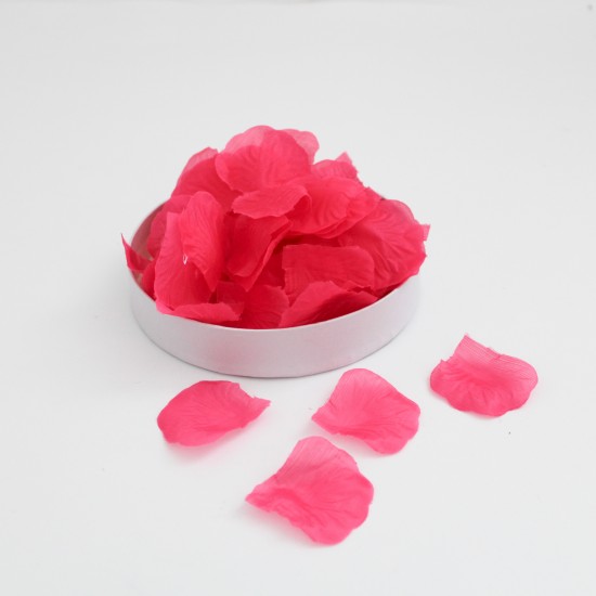 Декоративные лепестки роз fuchsia, 100 шт.