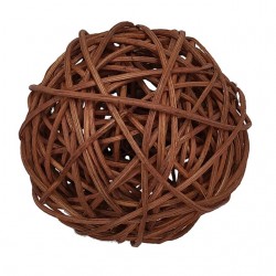 Rotangas bumbiņa d6cm 1gab.