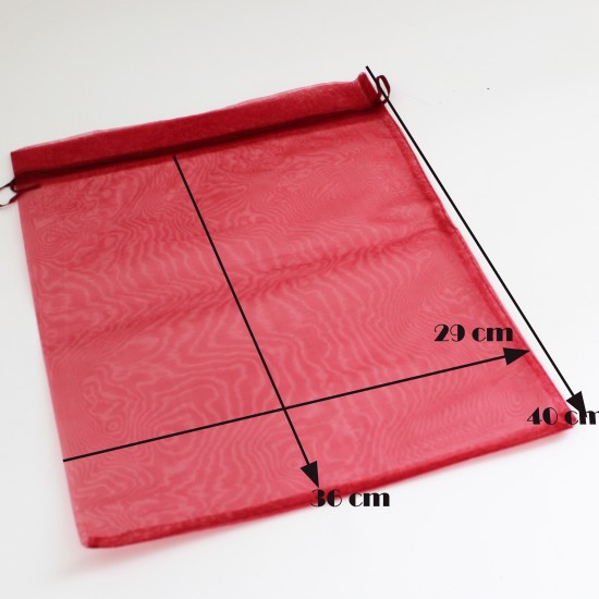 Fabric organza gift bag 1pcs
