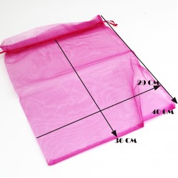 Fabric organza gift bag 1pcs