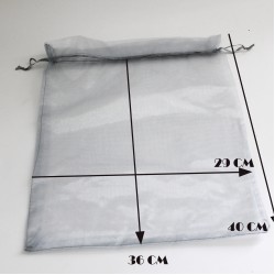 Fabric organza gift bag 1pcs
