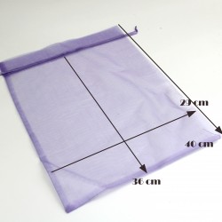 Fabric organza gift bag 1pcs