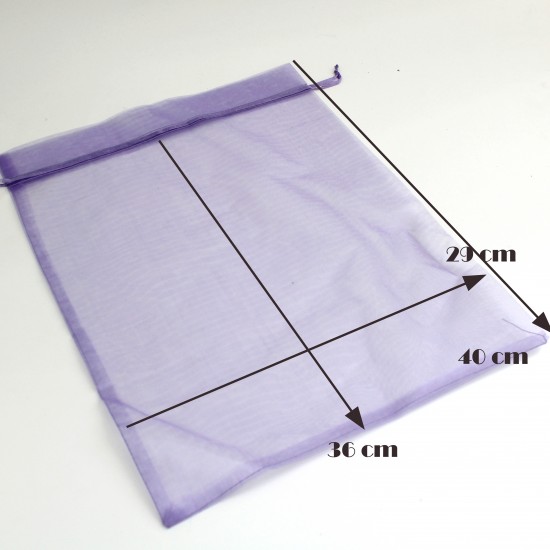 Fabric organza gift bag 1pcs