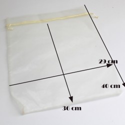 Fabric organza gift bag 1pcs