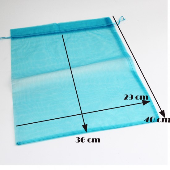 Fabric organza gift bag 1pcs