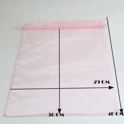 Fabric organza gift bag 1pcs