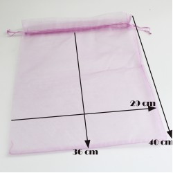 Fabric organza gift bag 1pcs