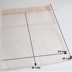 Fabric organza gift bag 1pcs