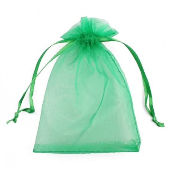 Fabric organza gift bag 12x14cm, 10pcs