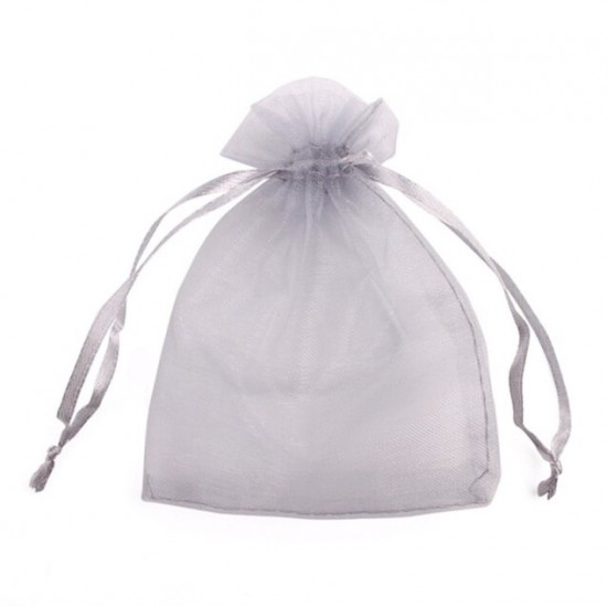 Fabric organza gift bag 19x25cm, 5pcs