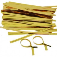 Fasteners for bags 8cm, 700pcs, gold