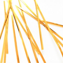 Maisiņu aizdares 12cm, 700gab. "gold"