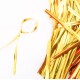 Twist tie for bags 10cm, 700 pcs, gold