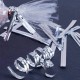 Завязка/скрутка для пакетов 10см, 700шт. , "silver"