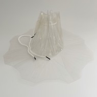 AQUA BOX vienreizēja ziedu vāze 12*14cm , caurspīdīga, 10gab.