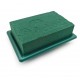 Floral foam for fresh flowers with plastic base TABLE DECO MINI GREEN 11cm