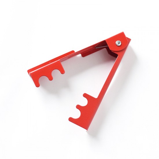 Rose leaf thorn remover,1 pcs., red