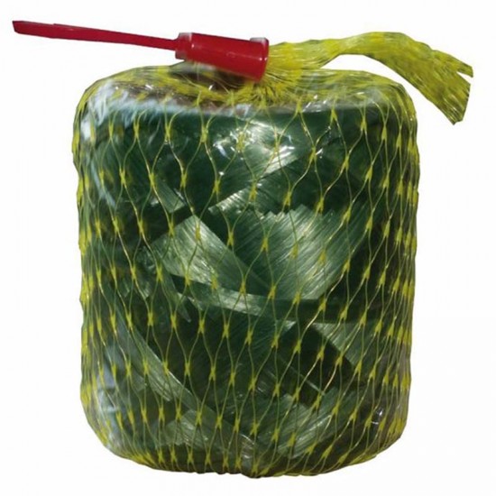 Synthetic raphia polypropylene , basta 400m, green