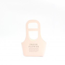 Flowers bag FRESH FLOWERS, pink 10pcs