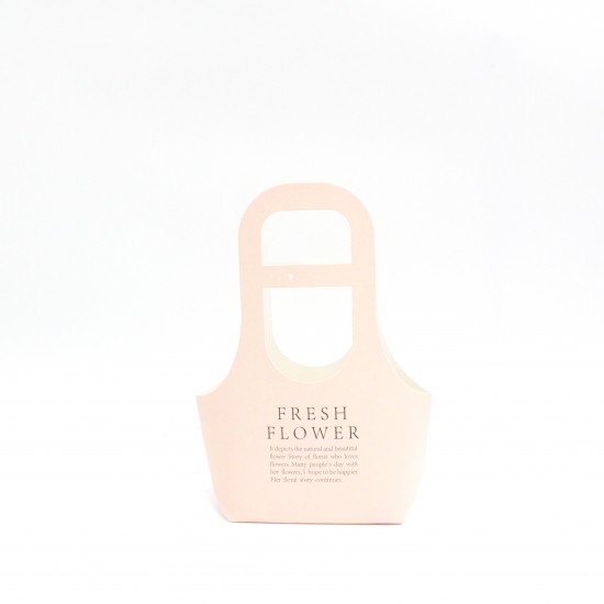 Flowers bag FRESH FLOWERS, pink 10pcs