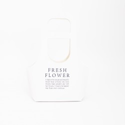Ziedu maisi FRESH FLOWERS,white 10 gab.