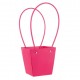 Waterproof Flower Gift Bag with Handles, Pink, 12×8×12.5 cm, 10 pcs.