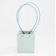 Waterproof Flower Bag with Handles, Blue, 13×11,5×10,5 cm, 10 pcs