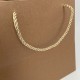 Paper gift bag 25*25*25cm 1pcs, kraft
