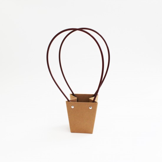 Сумочка для цветов 6.5*10*9cm XS размер, KRAFT, 10шт.