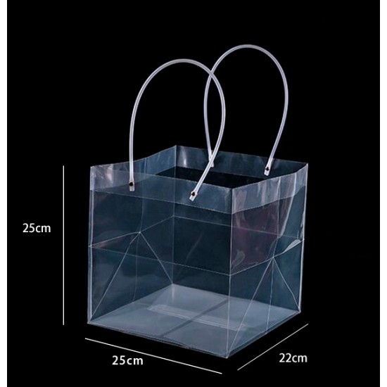 Caurspīdīgs maiss transportēšanai 25*25*25cm 1gab.