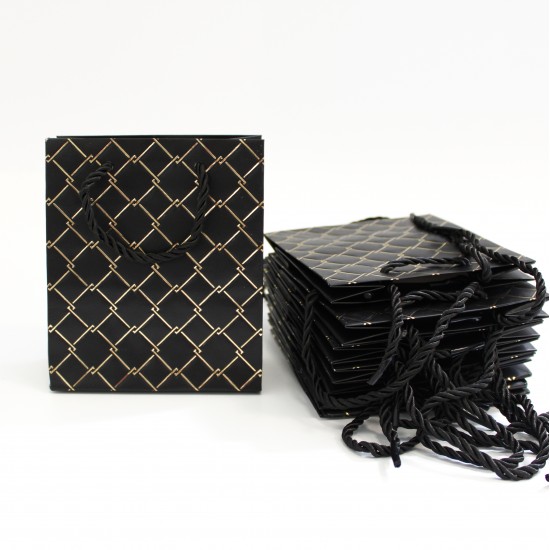 Paper gift bag 6*12*14cm  12pcs
