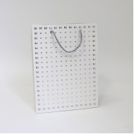 Бумажный подарочный пакет 8,5*17,5*24cm, 1шт.