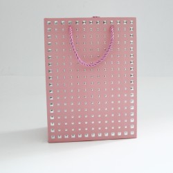 Бумажный подарочный пакет 8,5*17,5*24cm, 1шт.