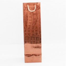 Dāvanu maiss ar virves rokturiem, 38×11×11 cm, bronzas, 1 gab.