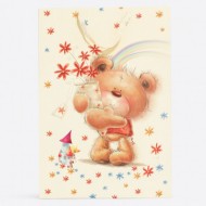 Gift bag with ribbon handles, 50×20×70 cm, 1 pcs