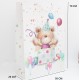 Gift bag with ribbon handles, 50×20×70 cm, 1 pcs