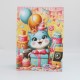 Gift Bag “Party Animals” with Cord Handles 30×12×41.5 cm, 1 pcs.