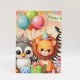 Gift Bag “Party Animals” with Cord Handles 30×12×41.5 cm, 1 pcs.