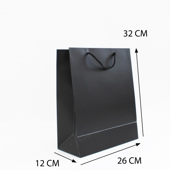 Бумажный подарочный пакет 12*26*32см 1шт.